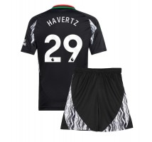 Arsenal Kai Havertz #29 Koszulka Wyjazdowa dzieci 2024-25 Krótki Rękaw (+ krótkie spodenki)